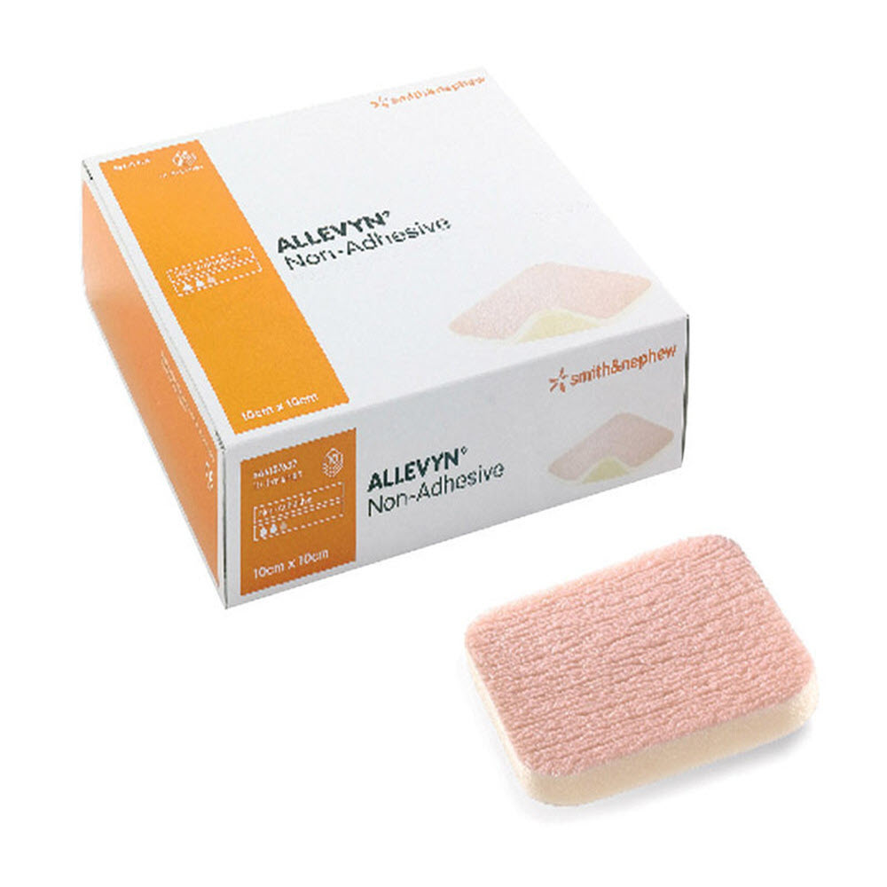 Allevyn Non Adhesive Foam Dressing Packs 10 x 10cm (10) - Alpha First Aid
